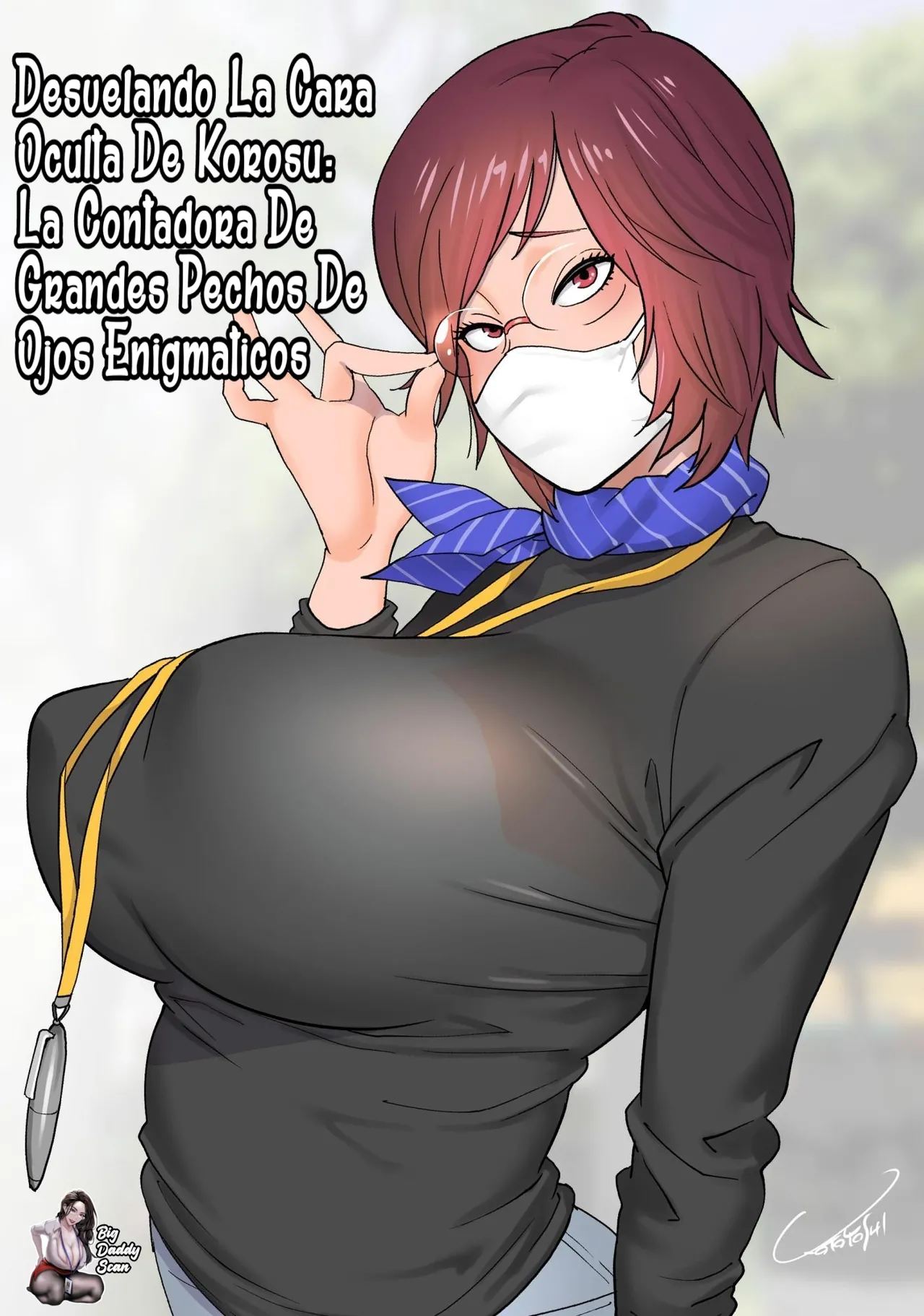 Kotoyoshi Wired Kotoyoshi Yumisuke Keiri no Sanpakugan Kyonyuu Kurosu-san no Sugao wa Dare mo ShiranaiDesvelando La Cara Oculta De Korosu La Contadora De Grandes Pechos De Ojos EnigmaticosSpanish BigDaddy Scan Digital - Image 1