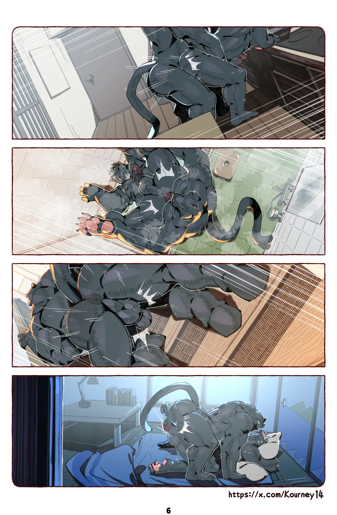 Kourney每日回家都跟老爹在色色Chinese On Going - Image 7