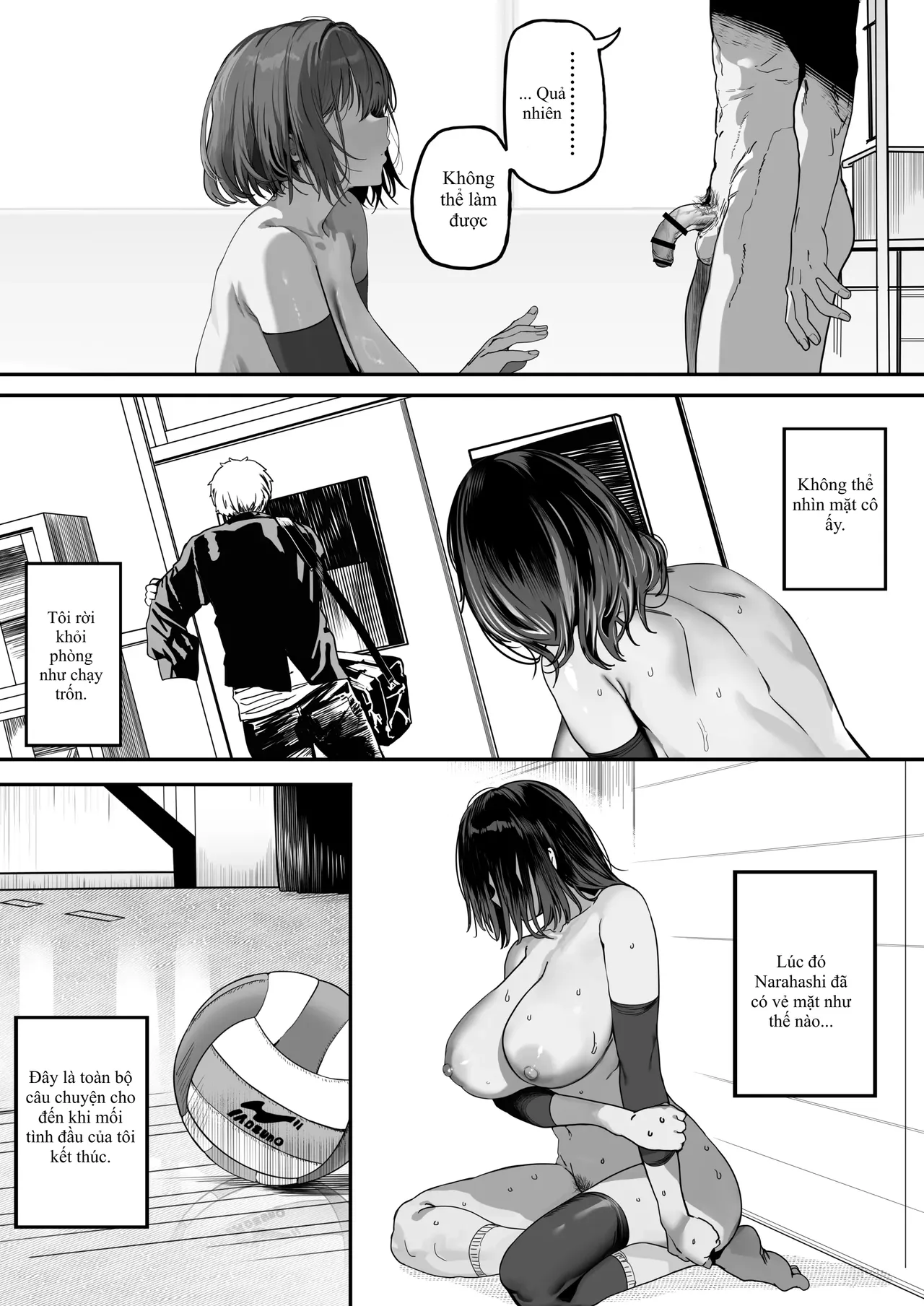 Koushinchou Volley-bu no Seisokei Kanojo ga Senpai no Mono ni Natte Shimau Ichibushijuu 2 Câu Chuyện Sa Ngã Của Nàng Hoa Khôi Cao Ráo CLB Bóng Chuyền 2 - Image 116