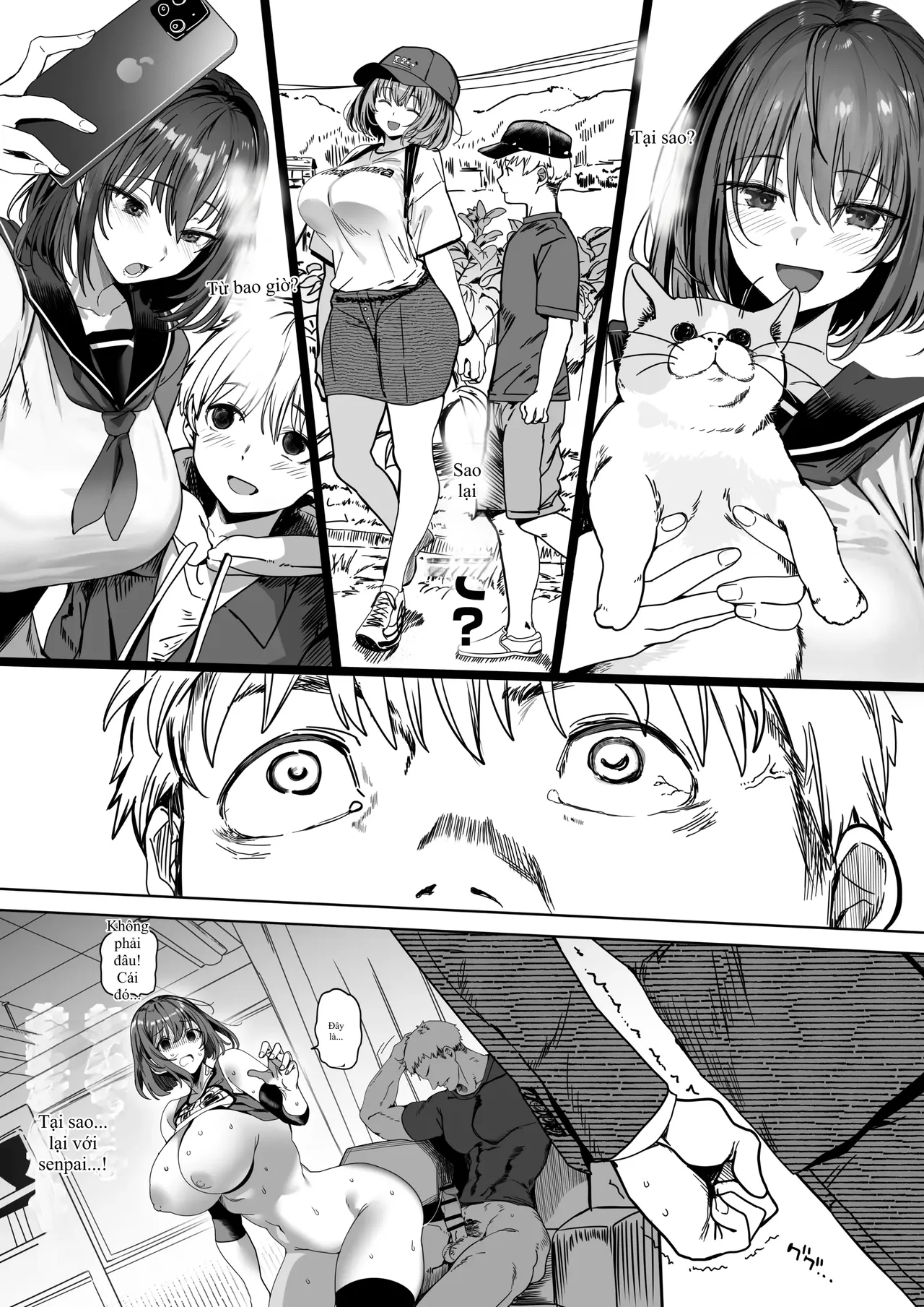 Koushinchou Volley-bu no Seisokei Kanojo ga Senpai no Mono ni Natte Shimau Ichibushijuu 2 Câu Chuyện Sa Ngã Của Nàng Hoa Khôi Cao Ráo CLB Bóng Chuyền 2 - Image 81