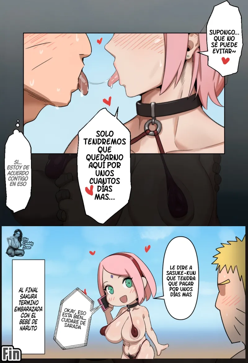 Kunaboto Naruto to Sakura no Jounetsuteki na KyuukaVacaciones Apasionadas De Naruto Y Sakura Naruto Boruto Spanish BigDaddy Scan - Image 18
