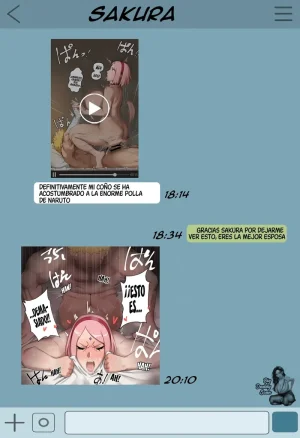 Kunaboto Naruto to Sakura no Jounetsuteki na KyuukaVacaciones Apasionadas De Naruto Y Sakura Naruto Boruto Spanish BigDaddy Scan - Page 11