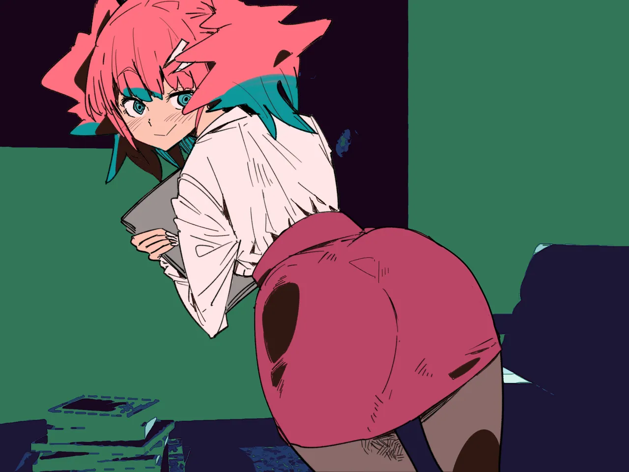 Kurenai Book Aki Masanari 社内のナマイキ部下ちゃんと歳の差えっち不倫する - Image 178