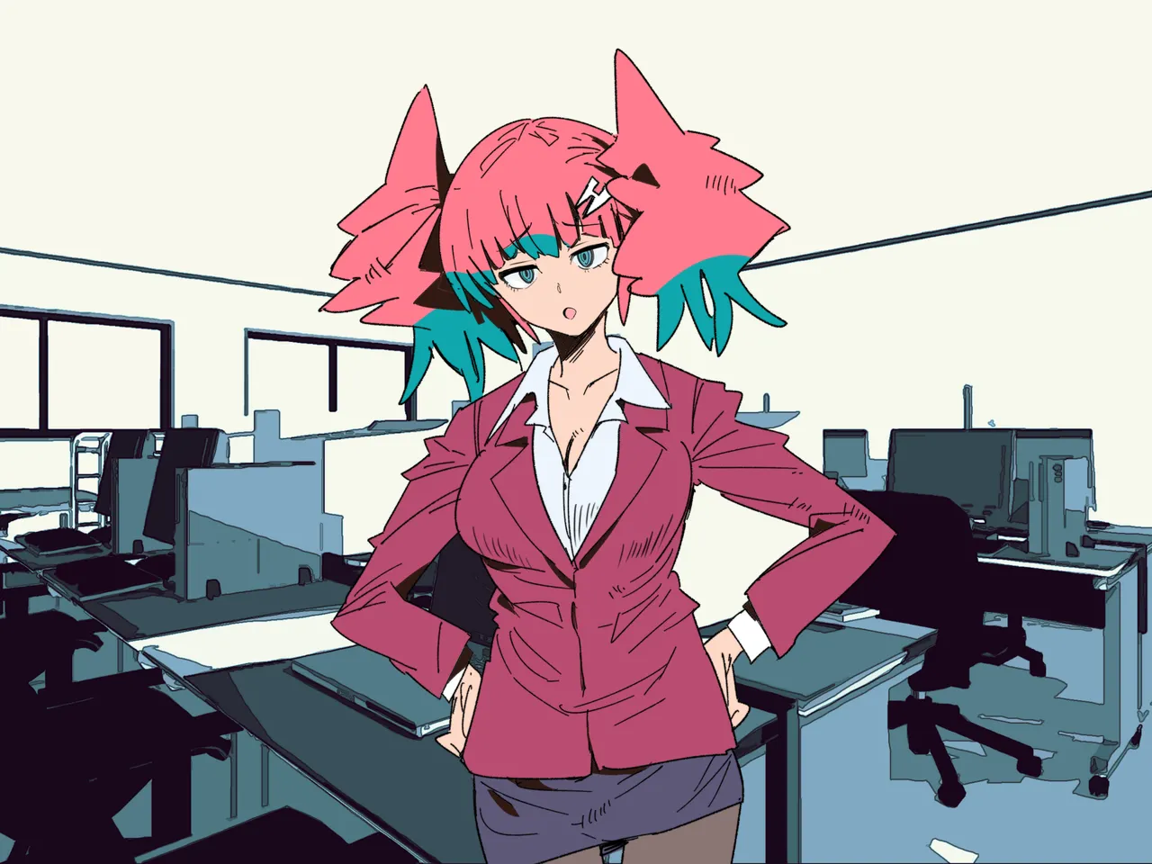 Kurenai Book Aki Masanari 社内のナマイキ部下ちゃんと歳の差えっち不倫する - Image 266