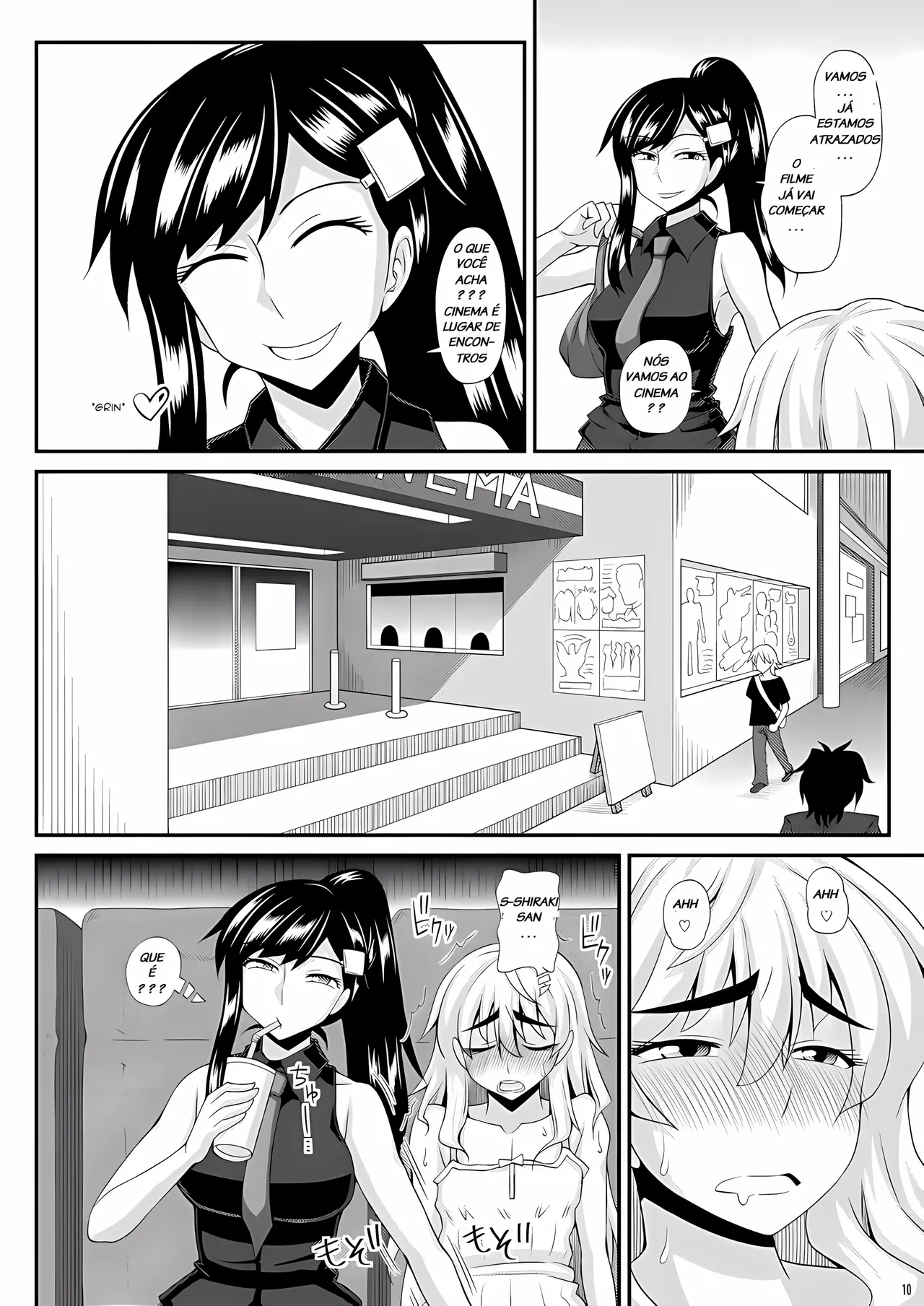 Kurenai Yuuji Futanari Musume ni Okasarechau Portuguese-BR Upscale - Image 36