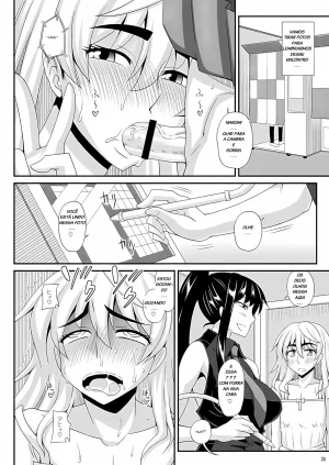 Kurenai Yuuji Futanari Musume ni Okasarechau Portuguese-BR Upscale - Page 46