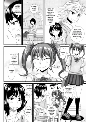 Kurenai Yuuji Futanari Musume ni Okasarechau Portuguese-BR Upscale - Page 53