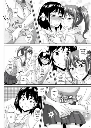 Kurenai Yuuji Futanari Musume ni Okasarechau Portuguese-BR Upscale - Page 55