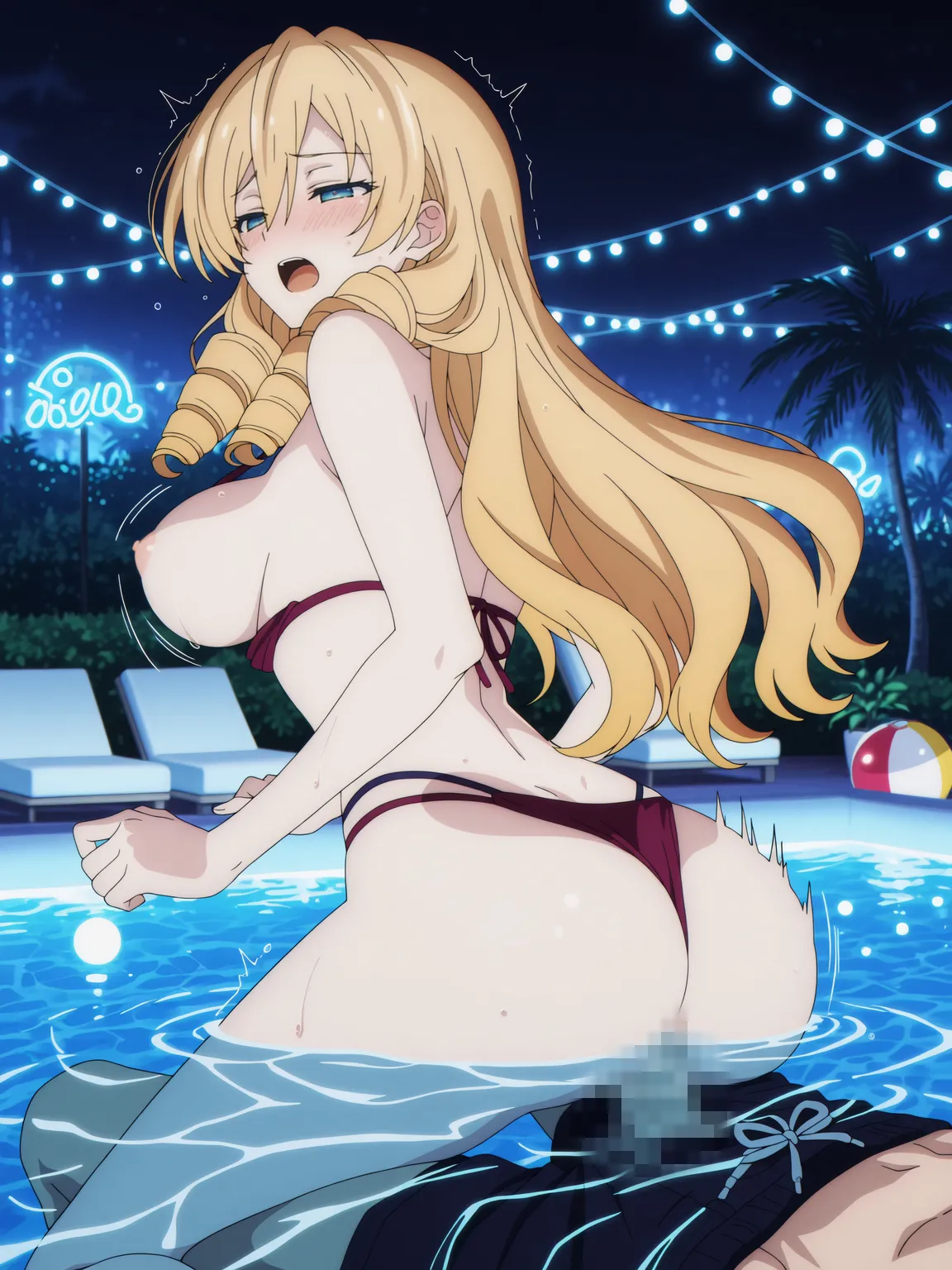 Kurohime 亀鶴城メアリナイトプール - Image 248