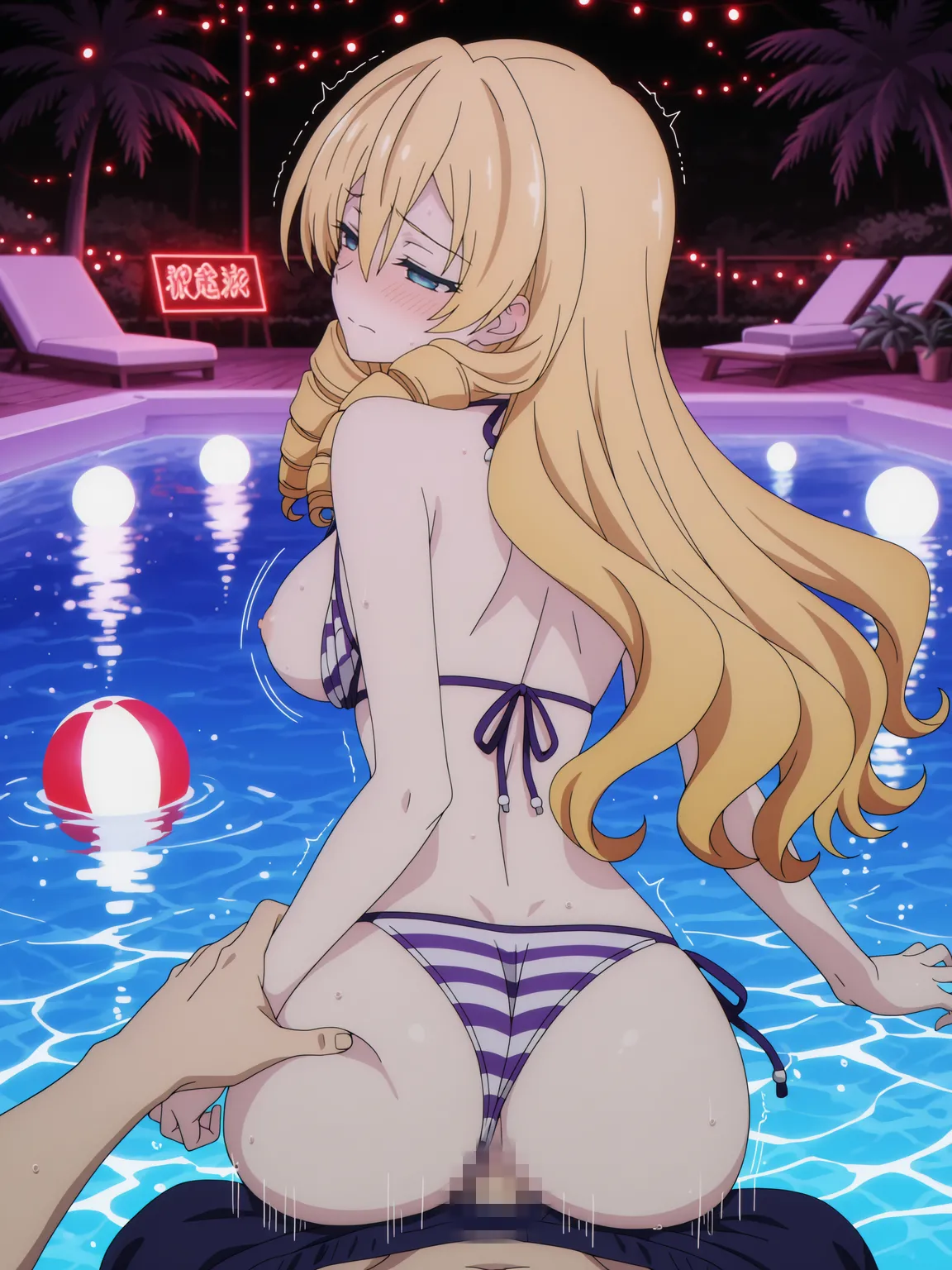Kurohime 亀鶴城メアリナイトプール - Image 252