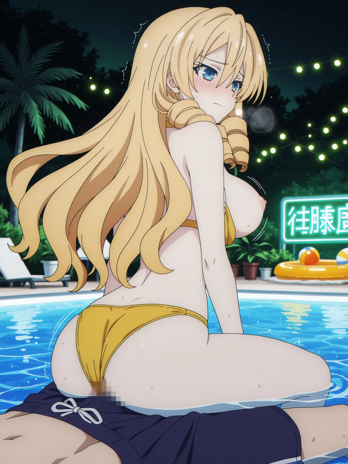 Kurohime 亀鶴城メアリナイトプール - Image 253