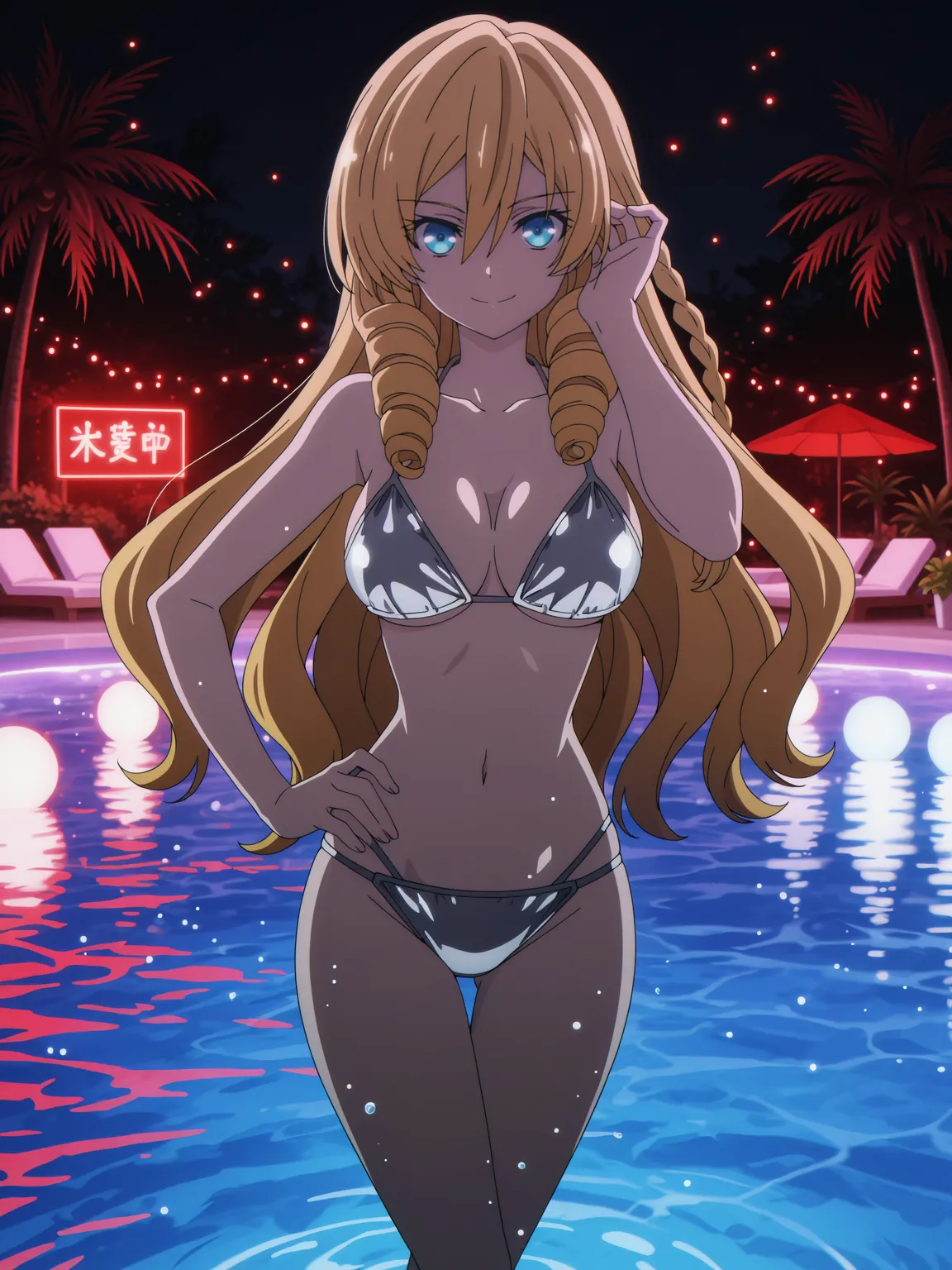 Kurohime 亀鶴城メアリナイトプール - Image 26