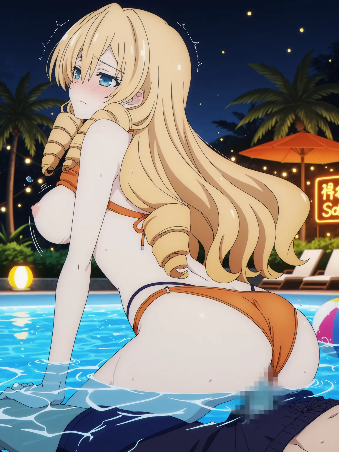 Kurohime 亀鶴城メアリナイトプール - Image 260