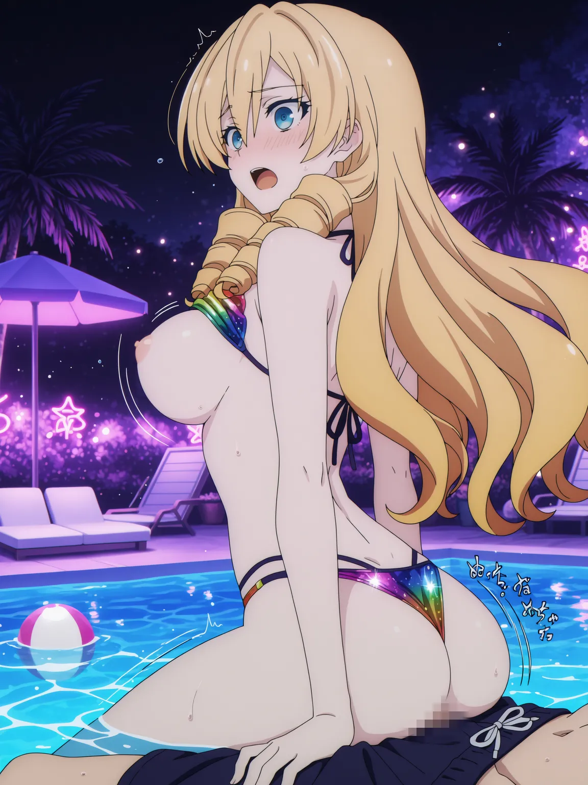 Kurohime 亀鶴城メアリナイトプール - Image 261