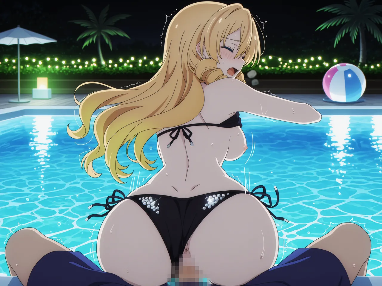 Kurohime 亀鶴城メアリナイトプール - Image 267
