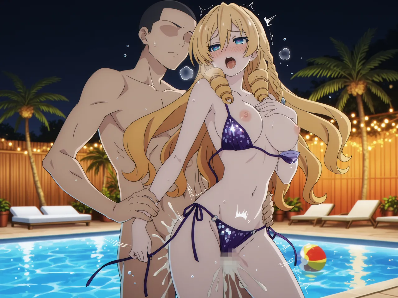 Kurohime 亀鶴城メアリナイトプール - Image 322