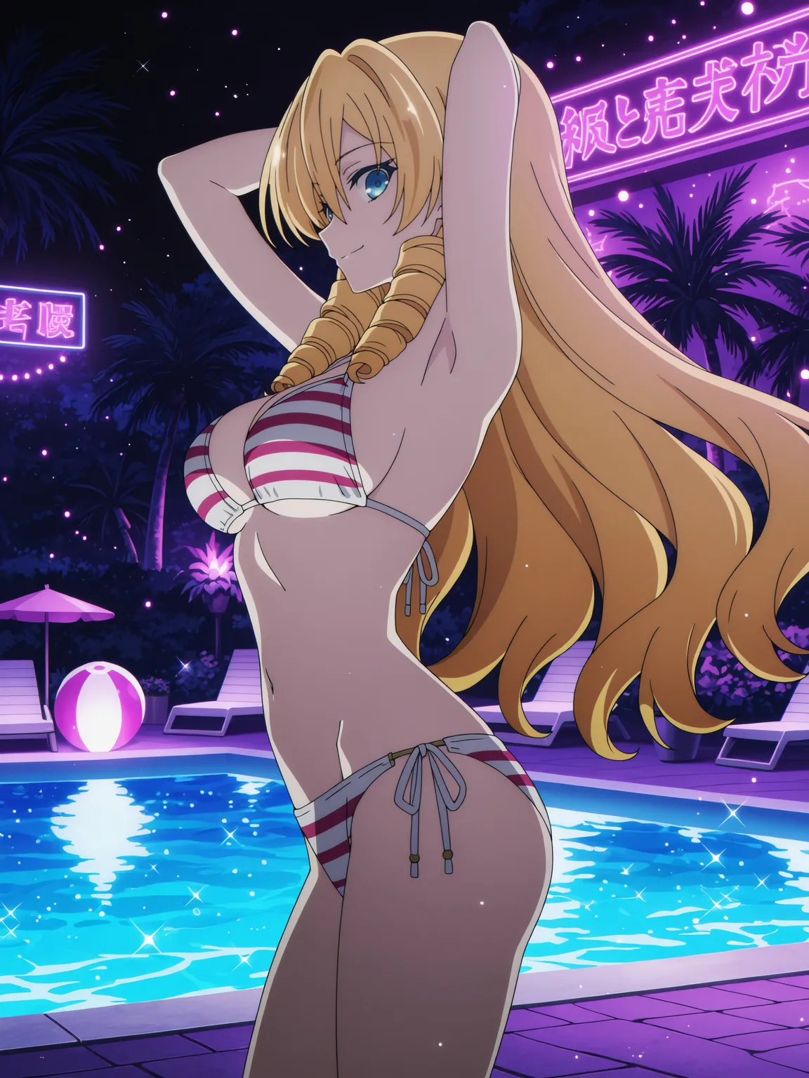 Kurohime 亀鶴城メアリナイトプール - Image 5
