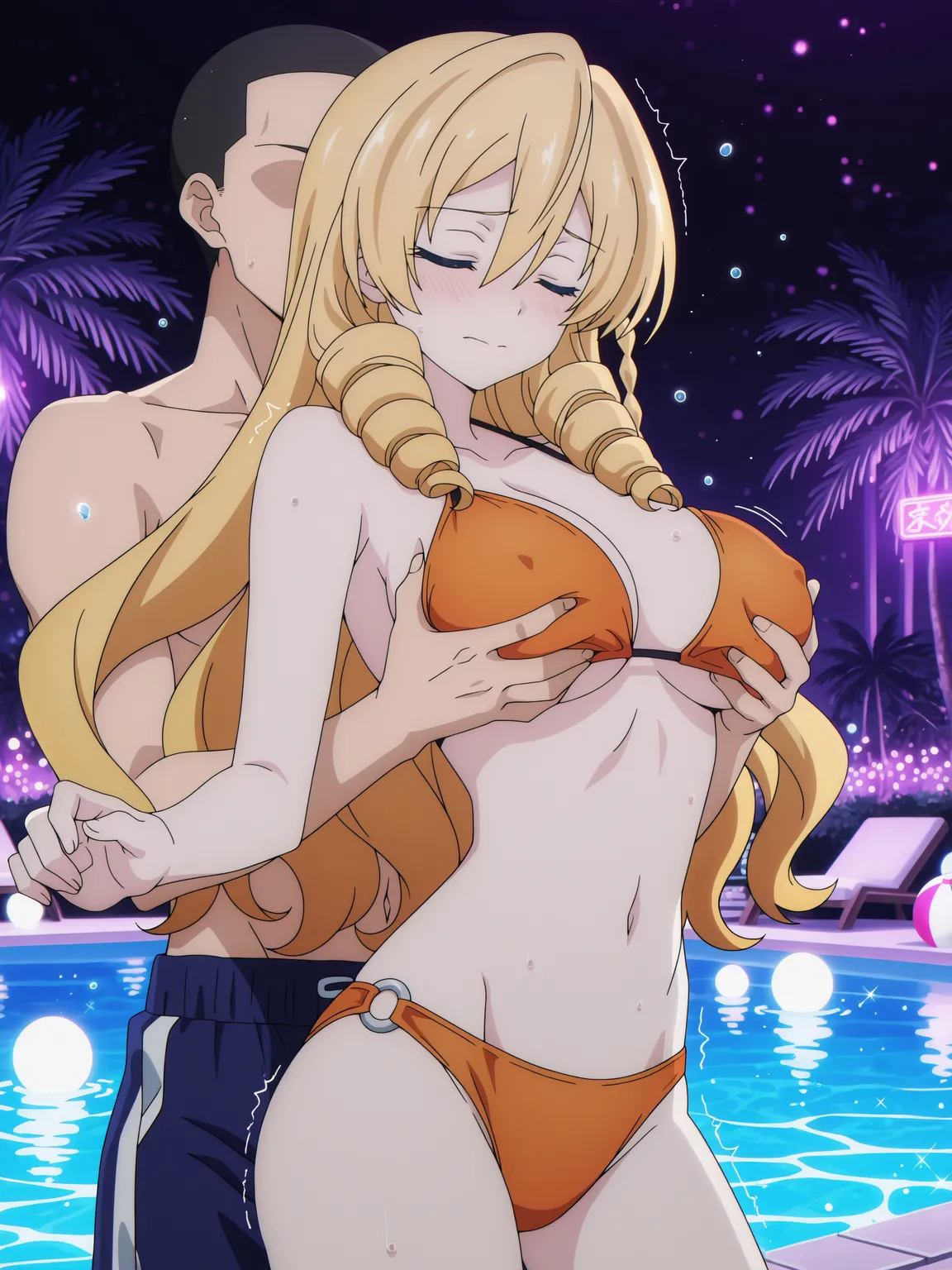 Kurohime 亀鶴城メアリナイトプール - Image 72