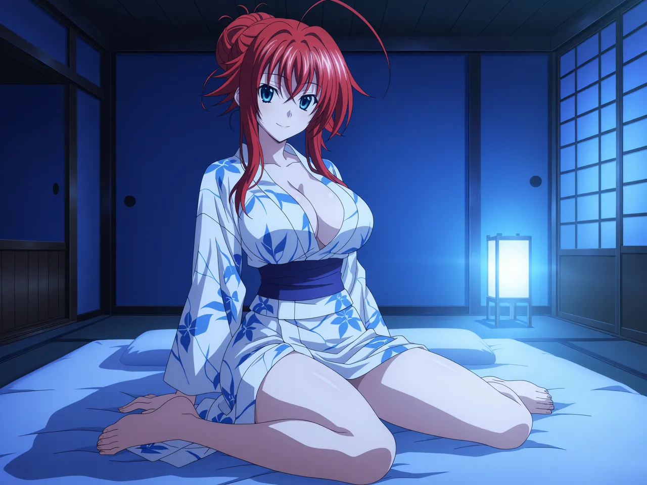 Kurohime リアスグレモリー浴衣 - Image 44