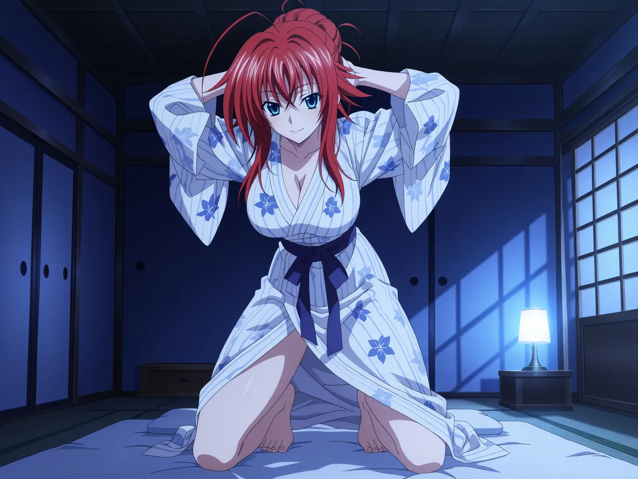 Kurohime リアスグレモリー浴衣 - Image 57