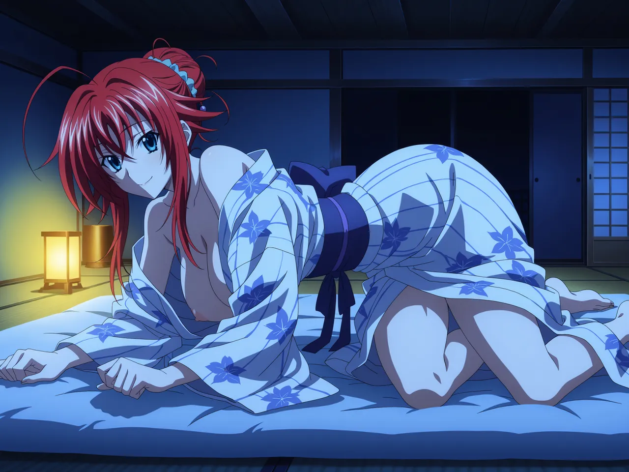 Kurohime リアスグレモリー浴衣 - Image 63