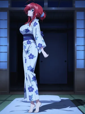Kurohime リアスグレモリー浴衣 Thumbnail