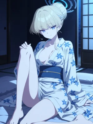 Kurohime 飛鳥馬トキ浴衣 - Page 54