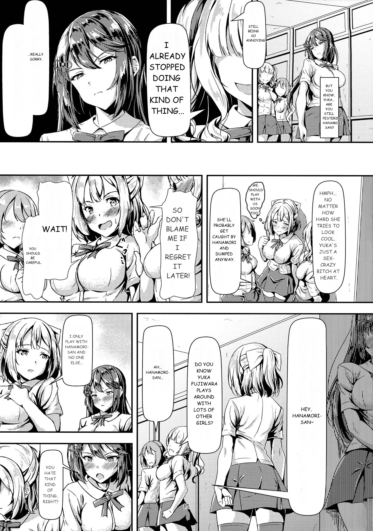 Kurokami LONG Futanari-chan to Jyunai SEX ga Shitaii 1 - Image 15