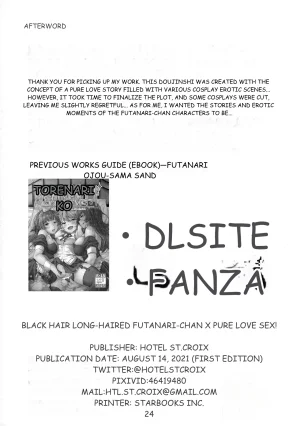 Kurokami LONG Futanari-chan to Jyunai SEX ga Shitaii 1 - Page 24