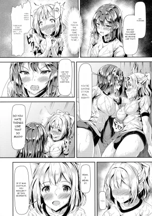 Kurokami LONG Futanari-chan to Jyunai SEX ga Shitaii 1 - Page 6