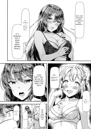 Kurokami LONG Futanari-chan to Jyunai SEX ga Shitaii Part II - Page 4