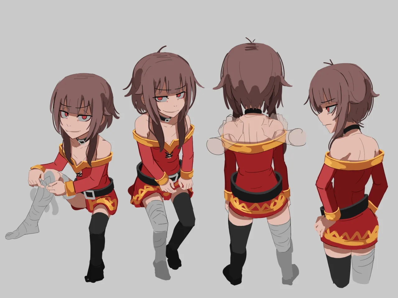 kurokimoko Megumin works Konosuba - Image 10