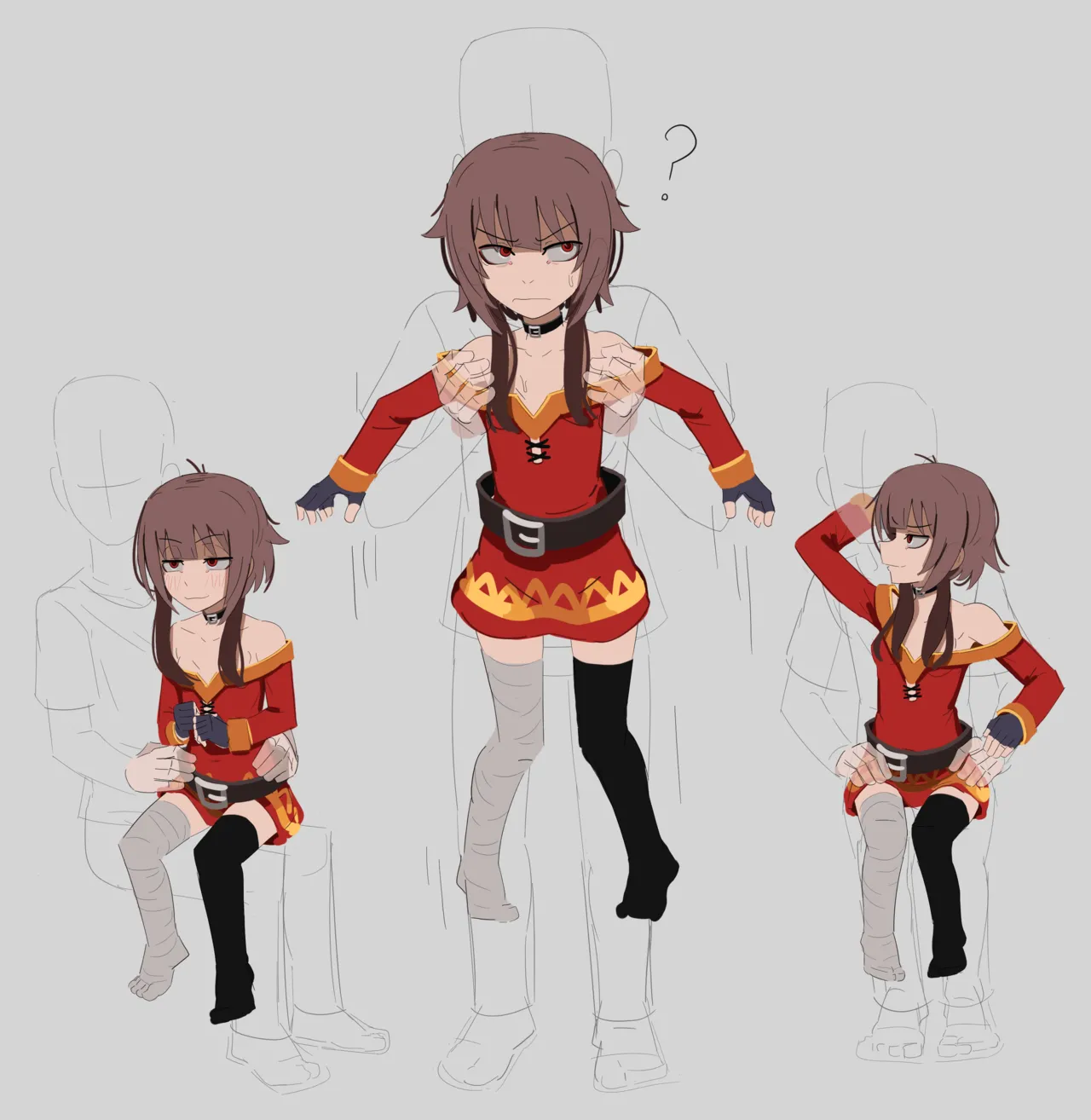 kurokimoko Megumin works Konosuba - Image 119