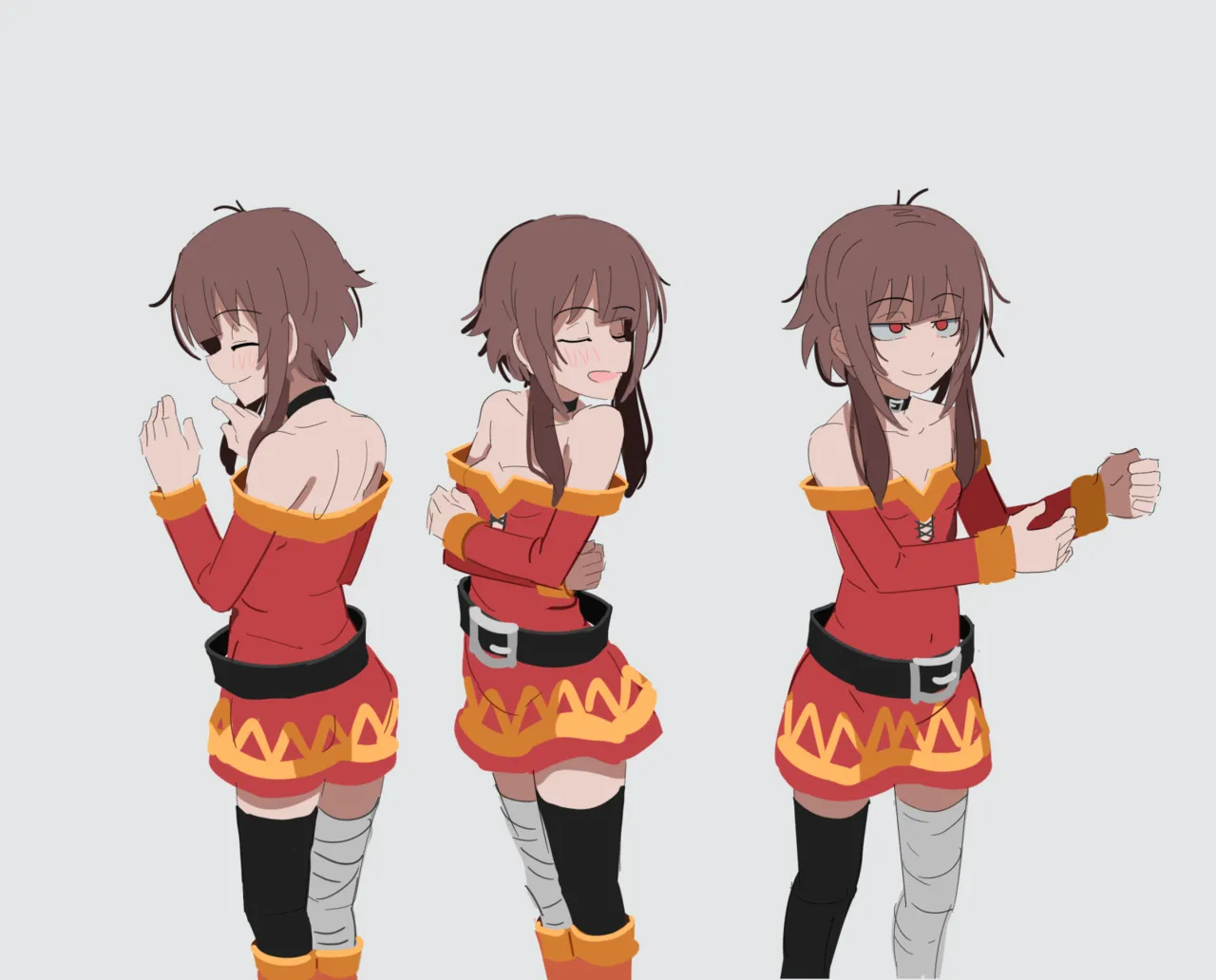 kurokimoko Megumin works Konosuba - Image 126