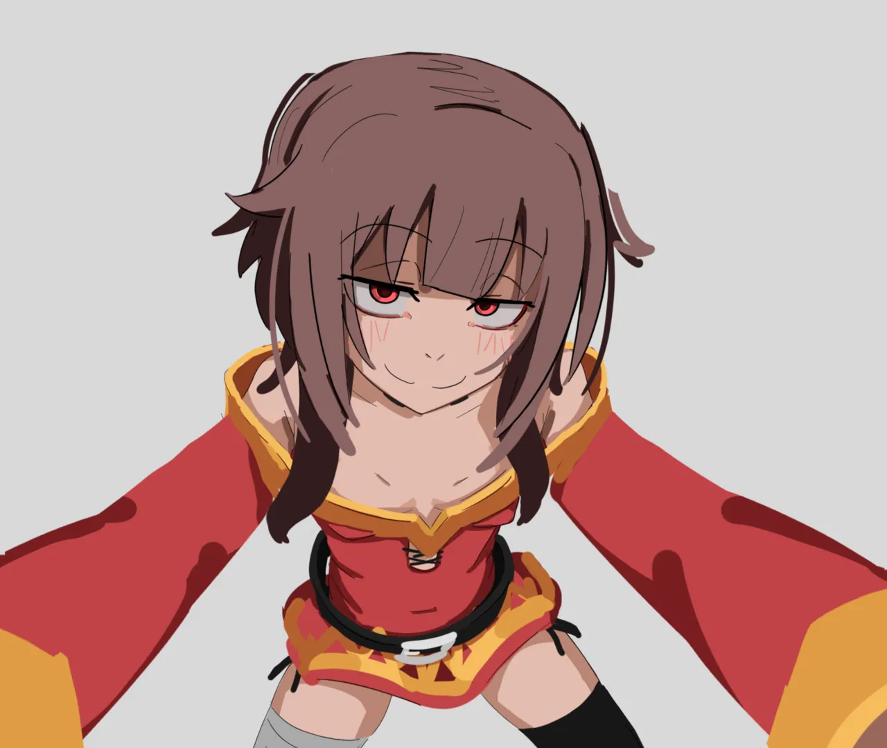 kurokimoko Megumin works Konosuba - Image 129