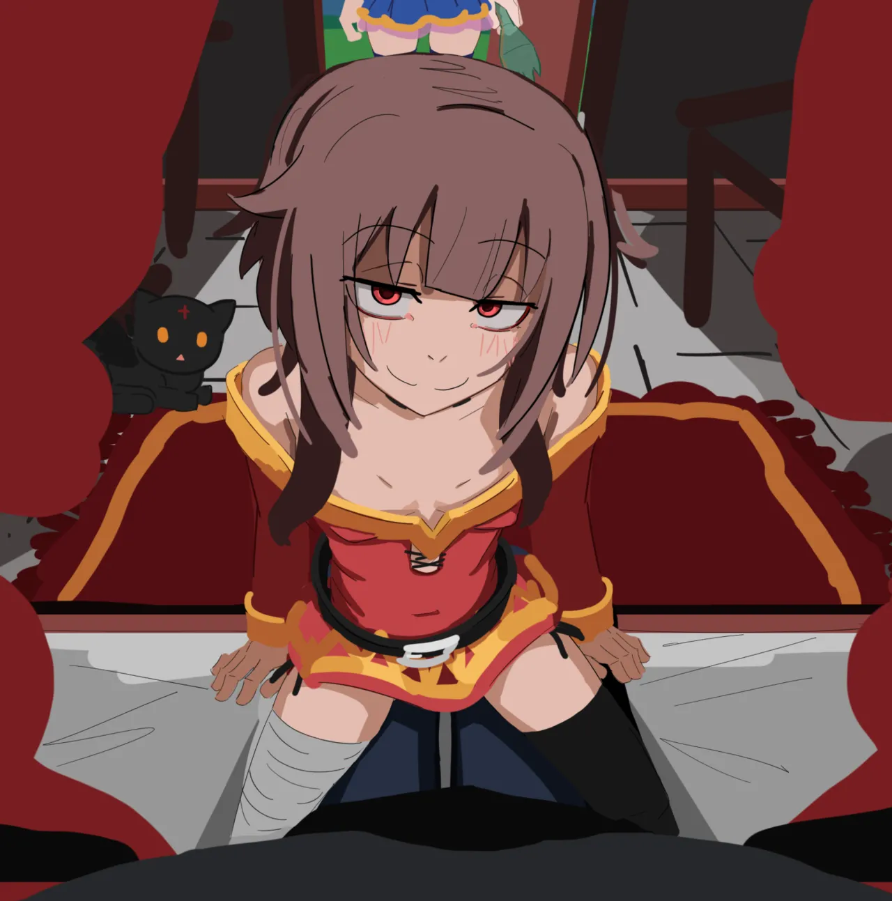kurokimoko Megumin works Konosuba - Image 131