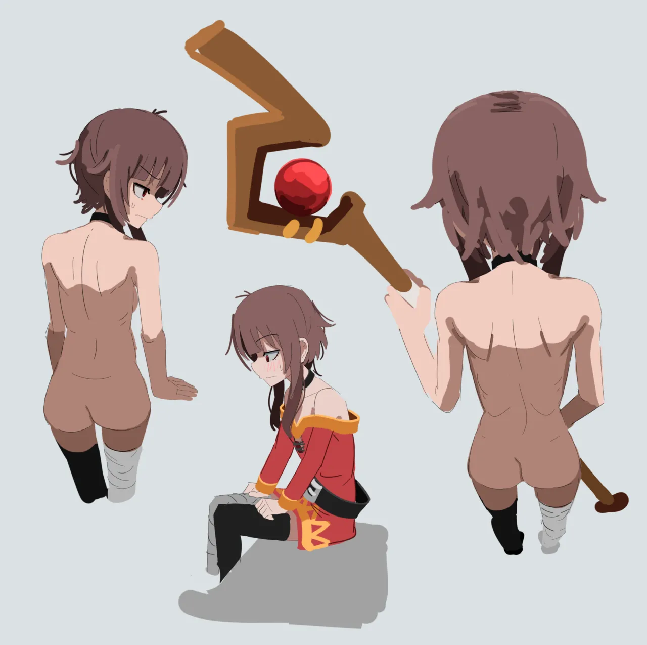 kurokimoko Megumin works Konosuba - Image 133
