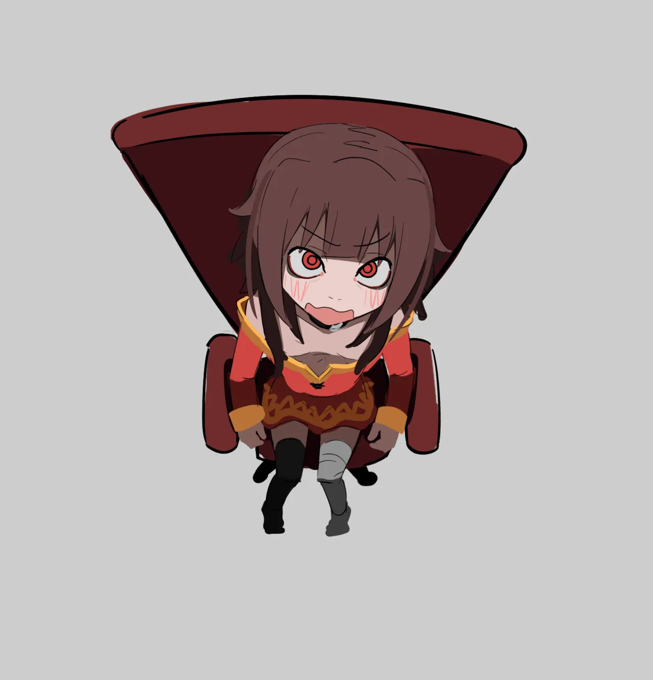 kurokimoko Megumin works Konosuba - Image 155