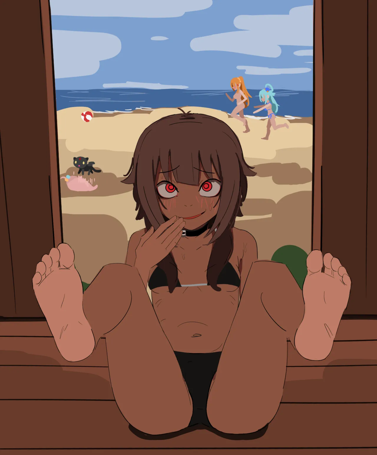 kurokimoko Megumin works Konosuba - Image 161