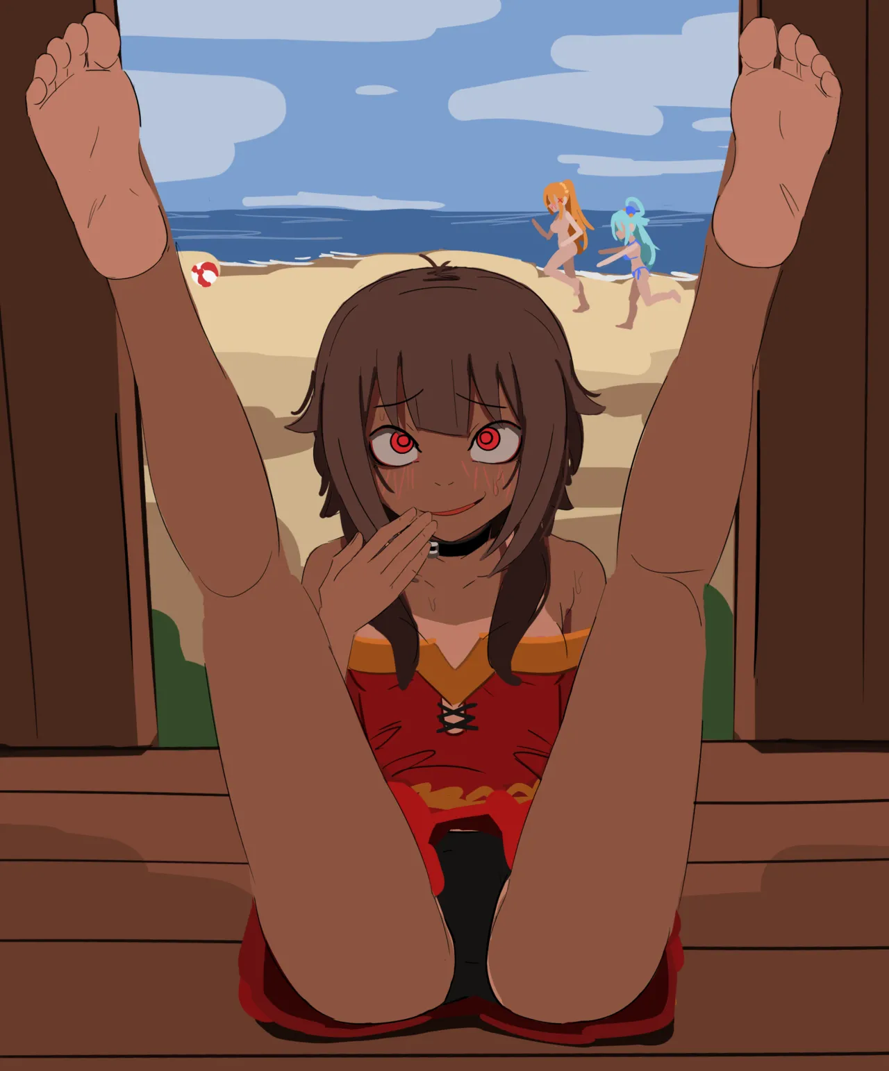 kurokimoko Megumin works Konosuba - Image 164