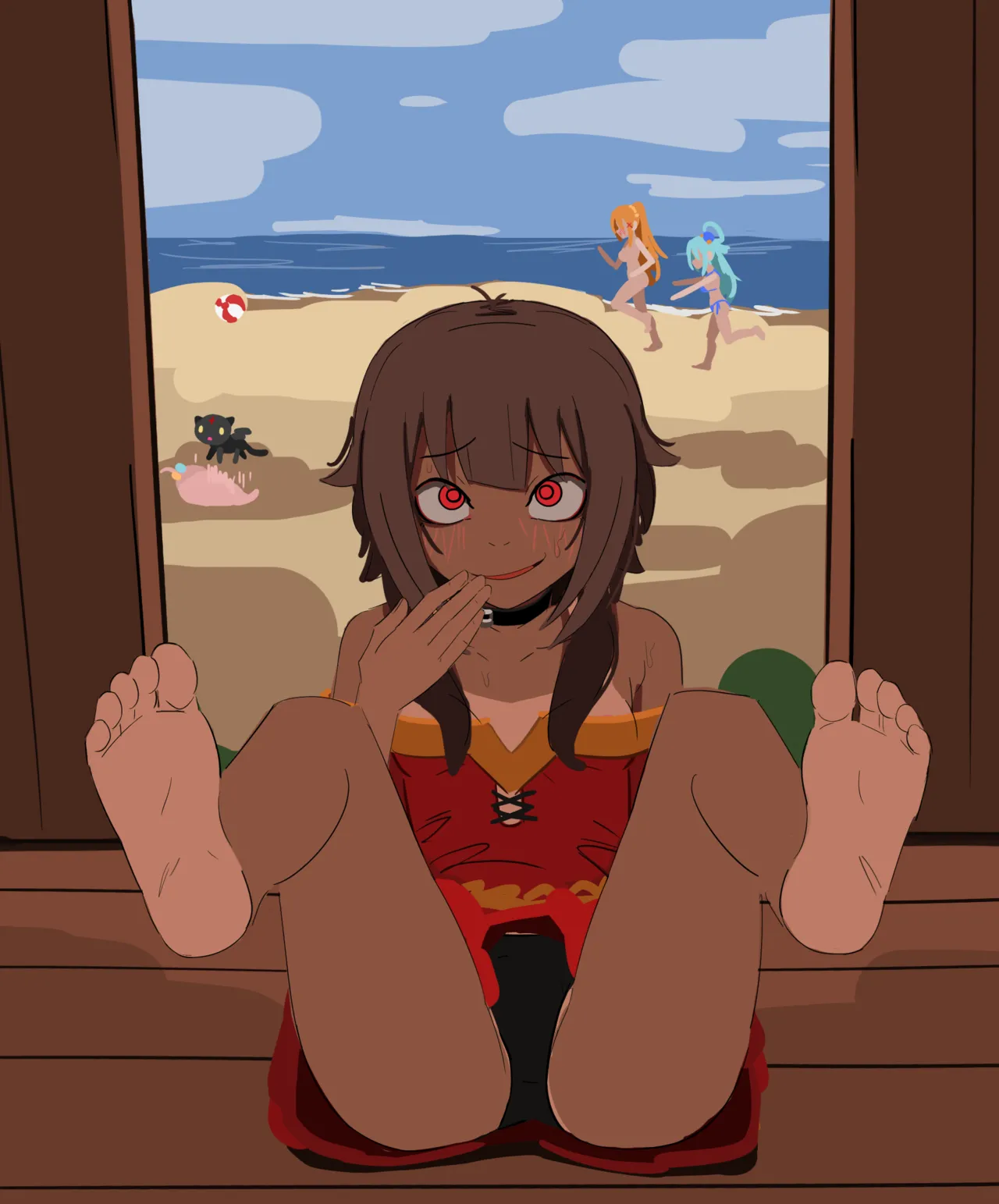 kurokimoko Megumin works Konosuba - Image 165