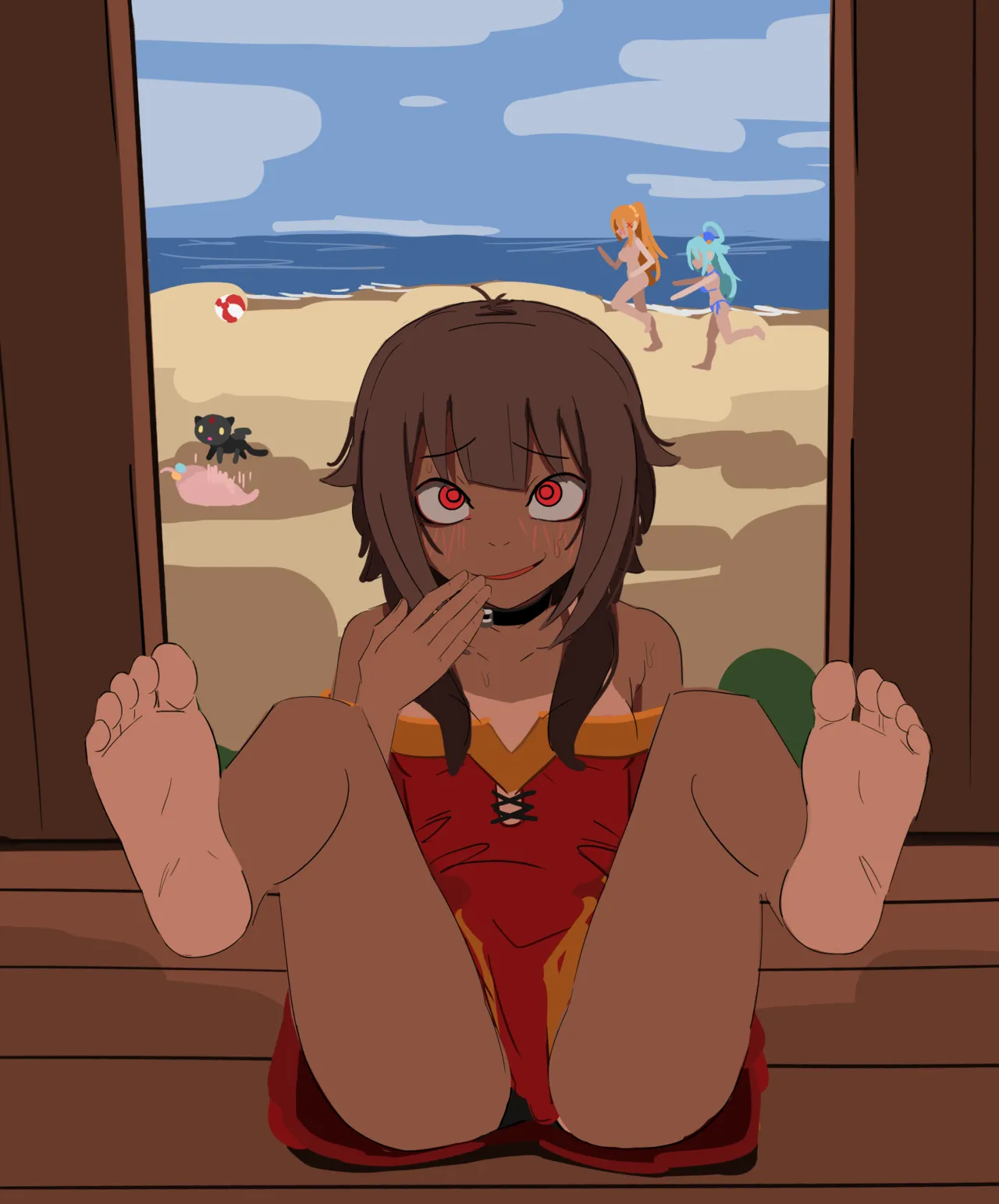 kurokimoko Megumin works Konosuba - Image 166
