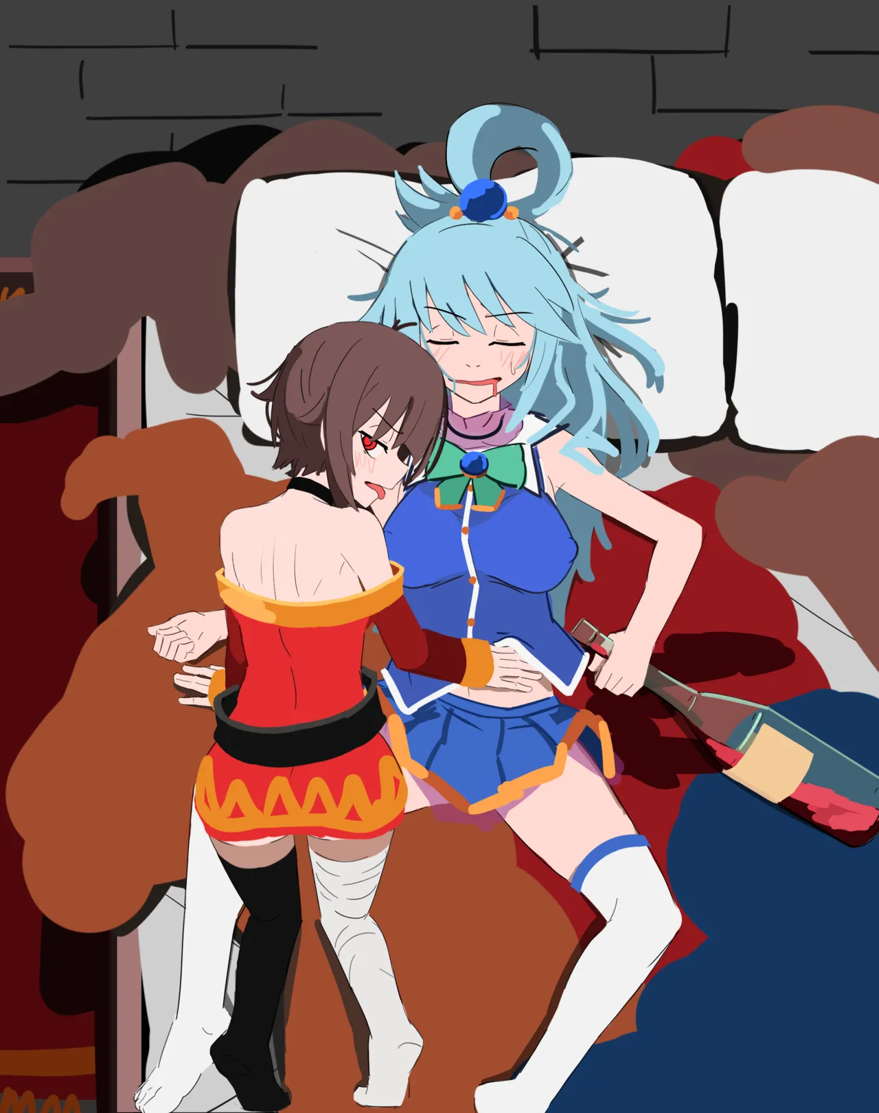 kurokimoko Megumin works Konosuba - Image 177