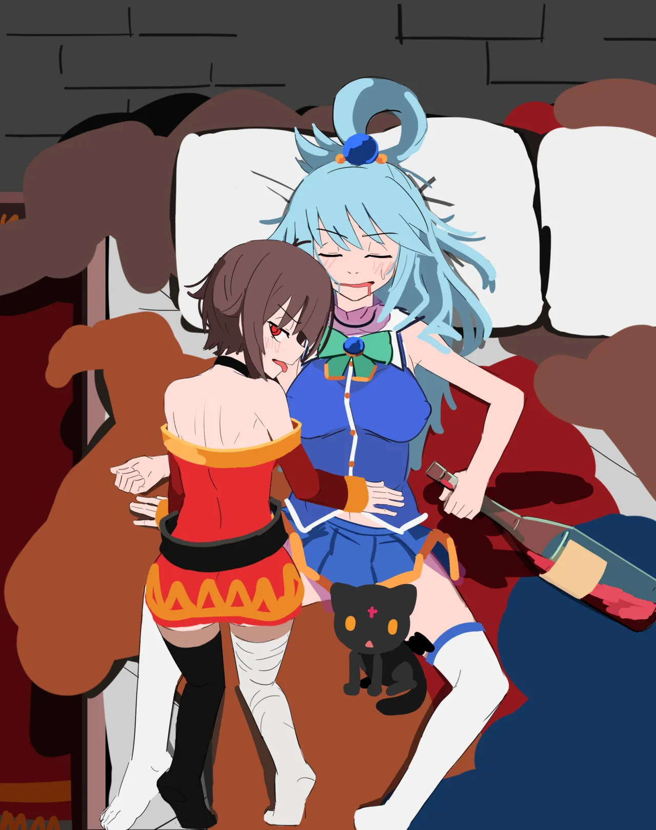 kurokimoko Megumin works Konosuba - Image 178