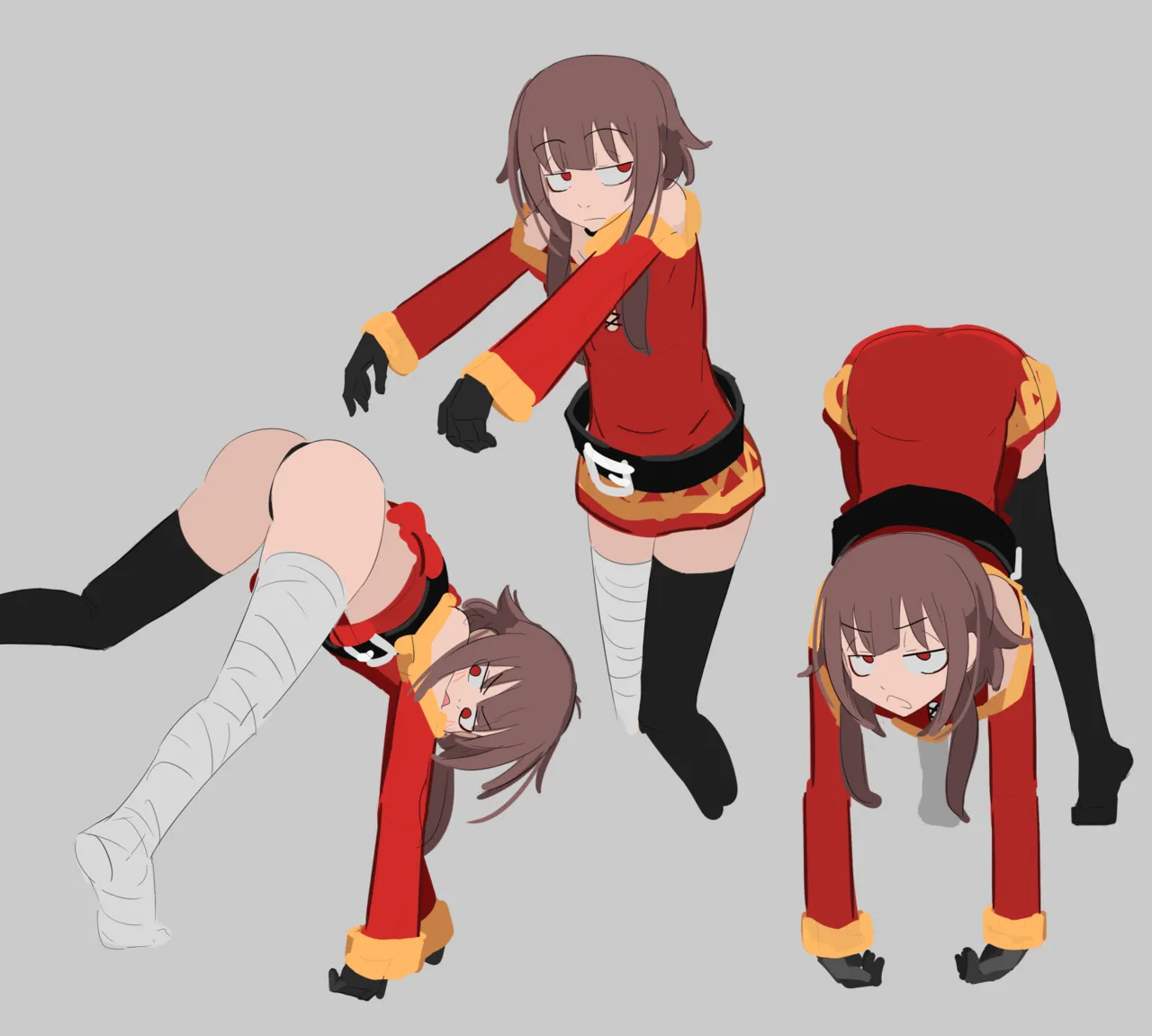 kurokimoko Megumin works Konosuba - Image 179