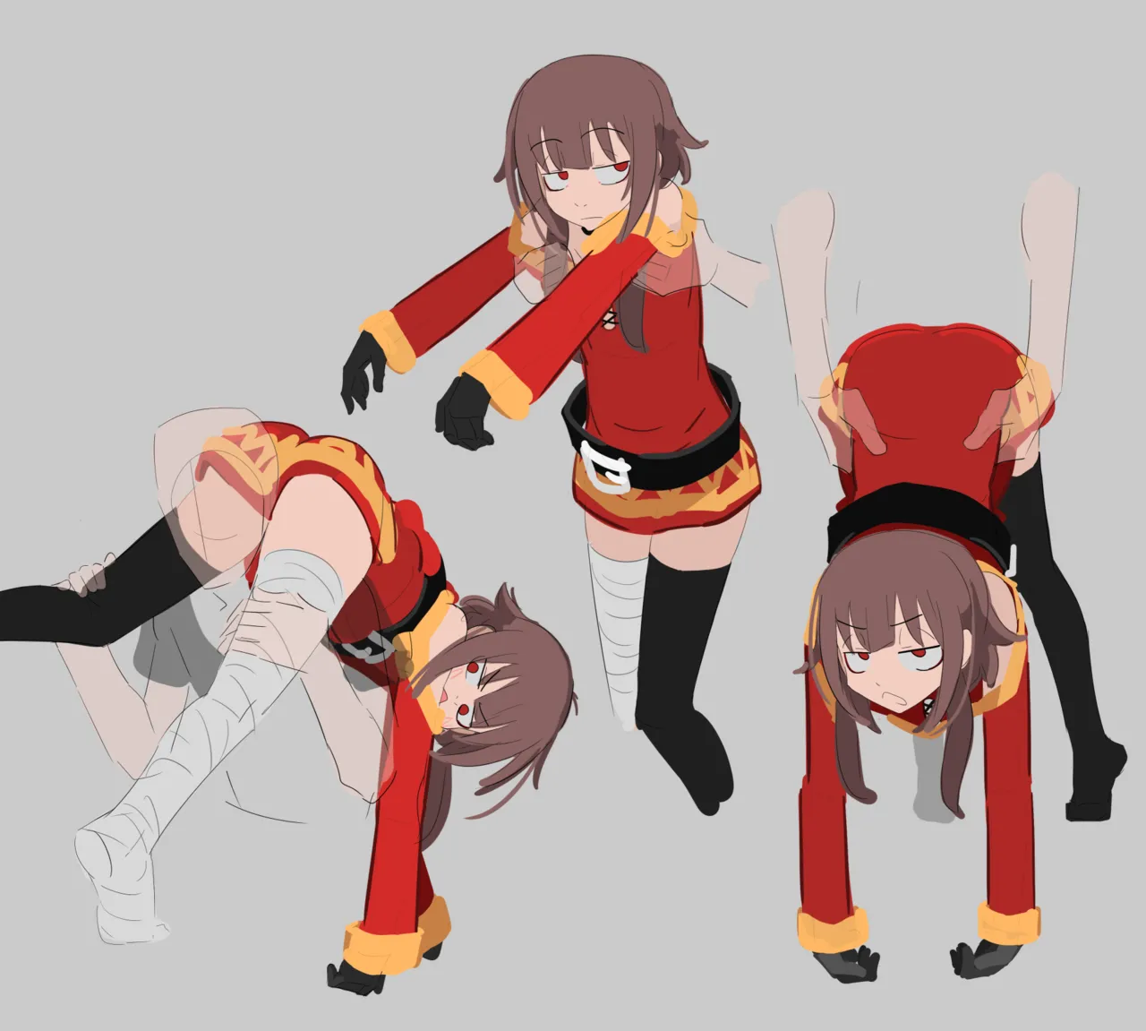 kurokimoko Megumin works Konosuba - Image 181