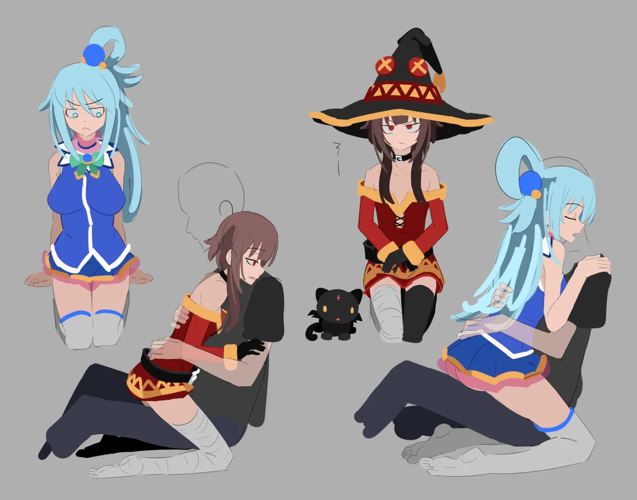 kurokimoko Megumin works Konosuba - Image 185