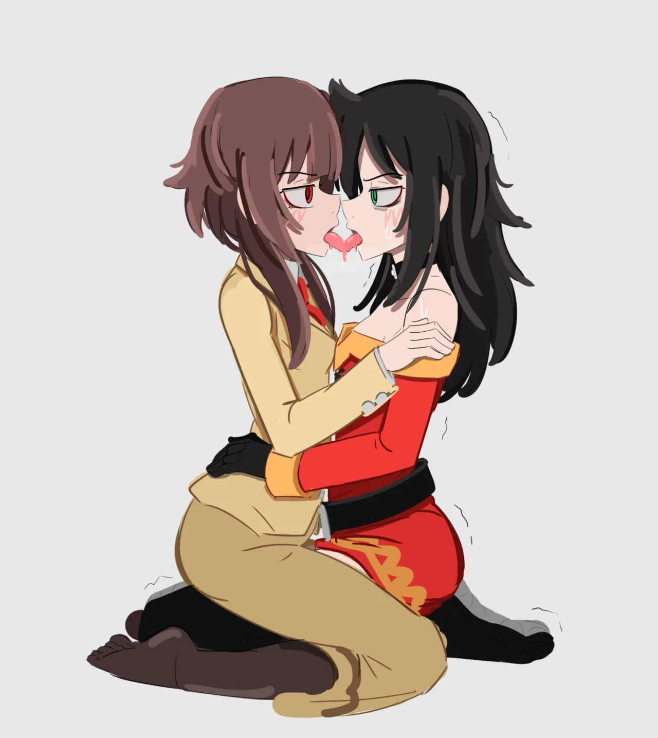 kurokimoko Megumin works Konosuba - Image 201