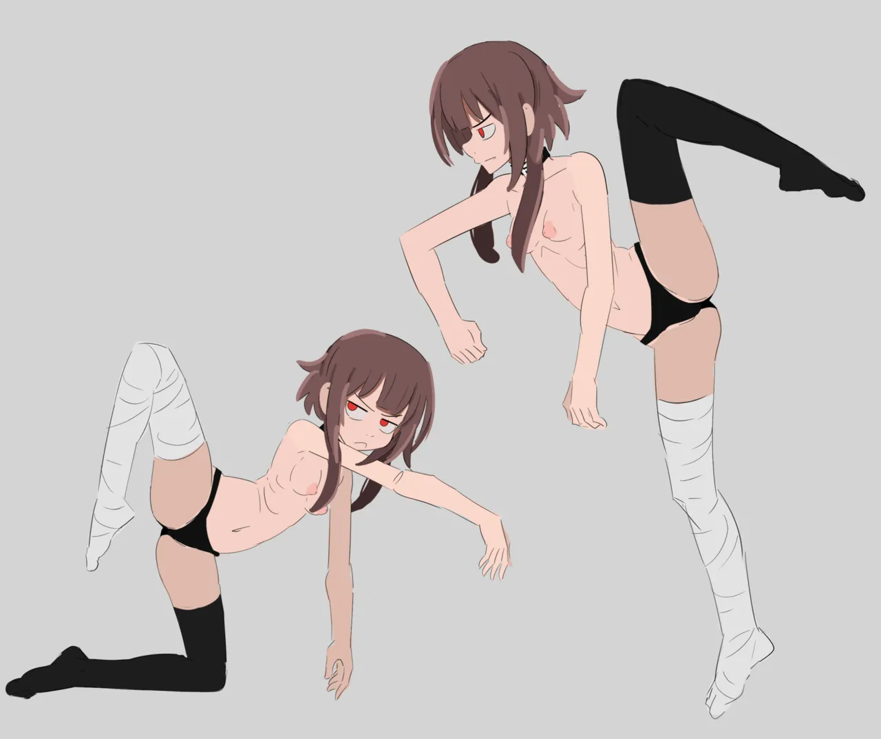 kurokimoko Megumin works Konosuba - Image 202