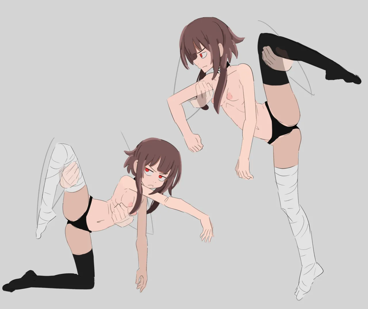 kurokimoko Megumin works Konosuba - Image 204